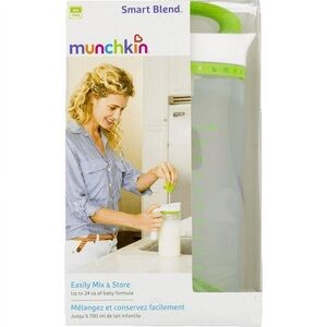 Munchkin Smart Blend 24 oz Spill-Proof Infant Formula Powder Mix & Store Pitcher